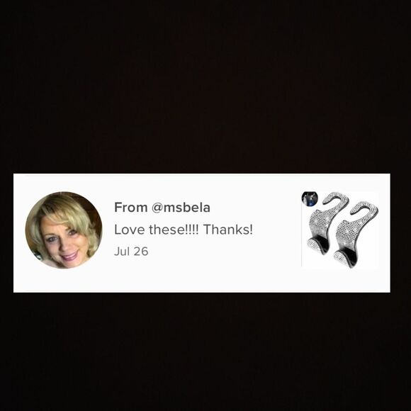 Bling Car Purse Bag Hooks Hangers Auto Front seat or Backseat 2 pack * - Picture 7 of 7